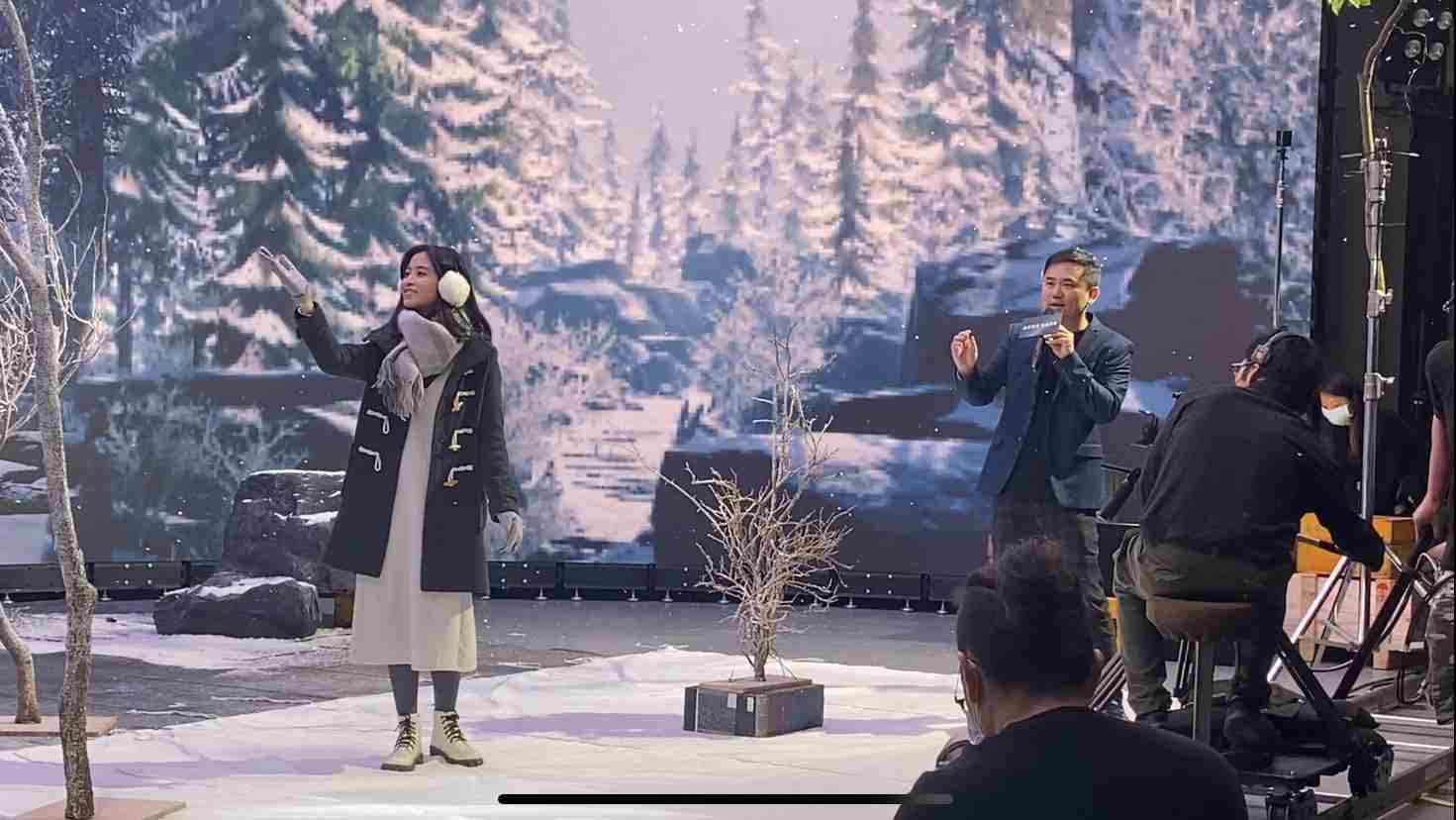 人生就是博以ALED先进显屏技术，，，与金马奖视觉特效团队“再现影像”携手合作打造LED虚拟摄影棚，，提供沉浸式表演体验，，，并精简拍摄成本与时间